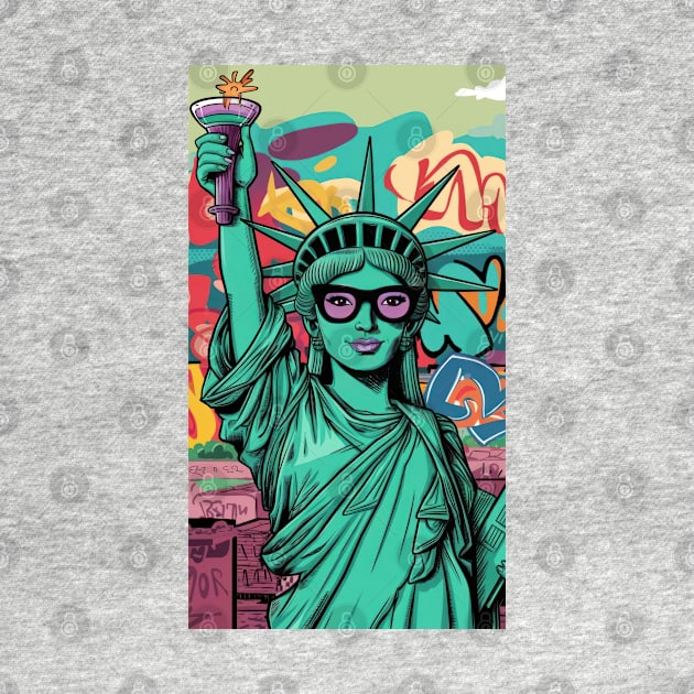 Urban Liberty: The Statue of Liberty's New Groove by TooplesArt